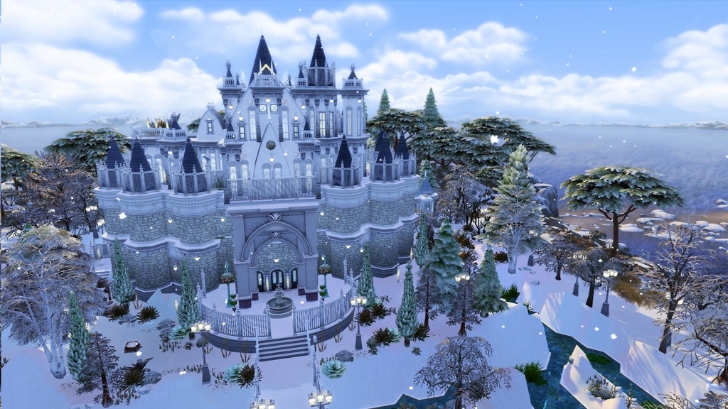 The Sims4 シンデレラ城 Cinderrela Castle 配布 不思議町日誌 The Sims4 シンデレラ城 Cinderrela Castle 配布 不思議町日誌
