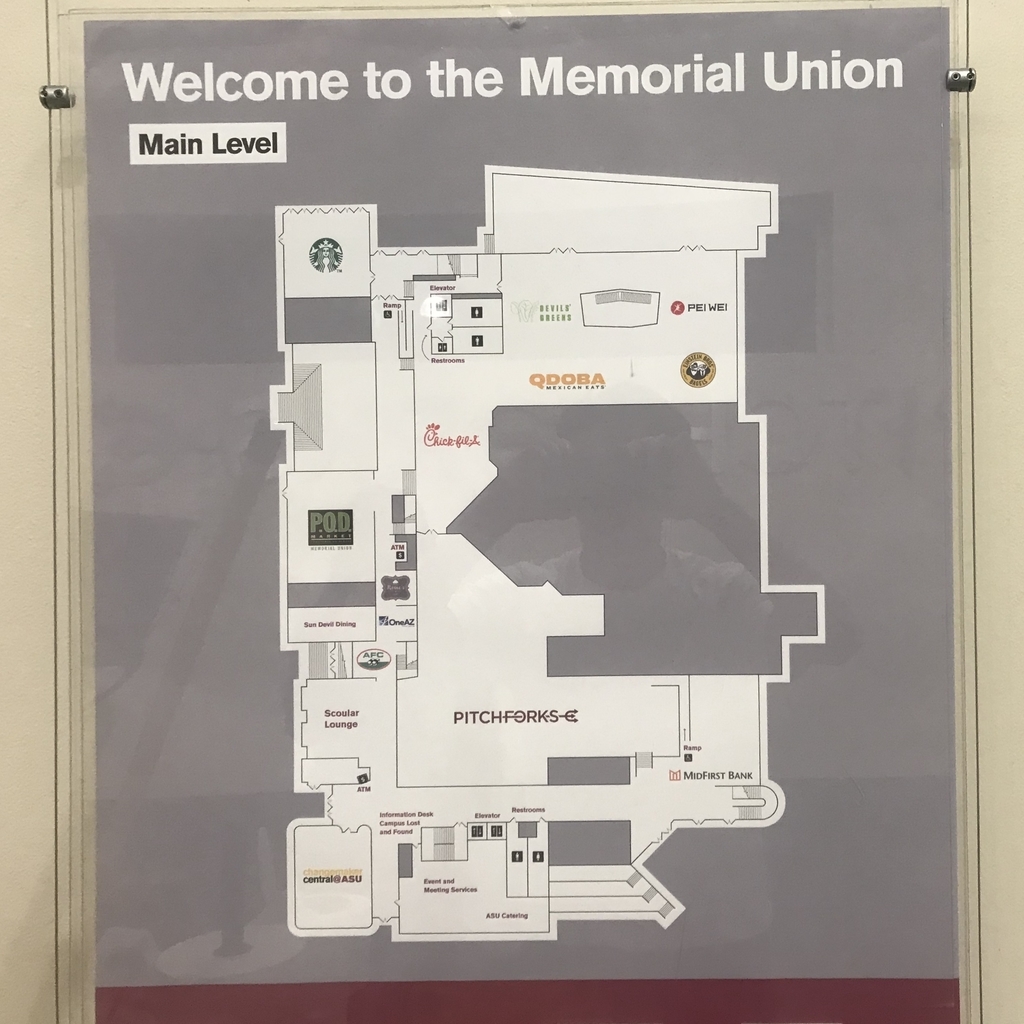 【ASU】五大食堂の一つPitchforks Dining Hall 光一郎のアリゾナ留学ブログ