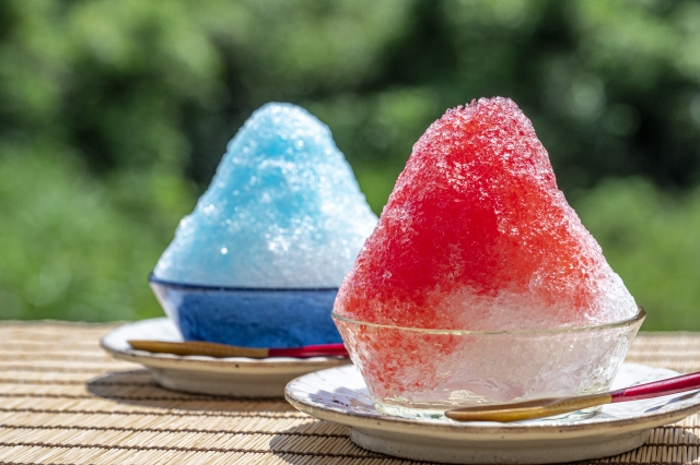 夏の風物詩　かき氷