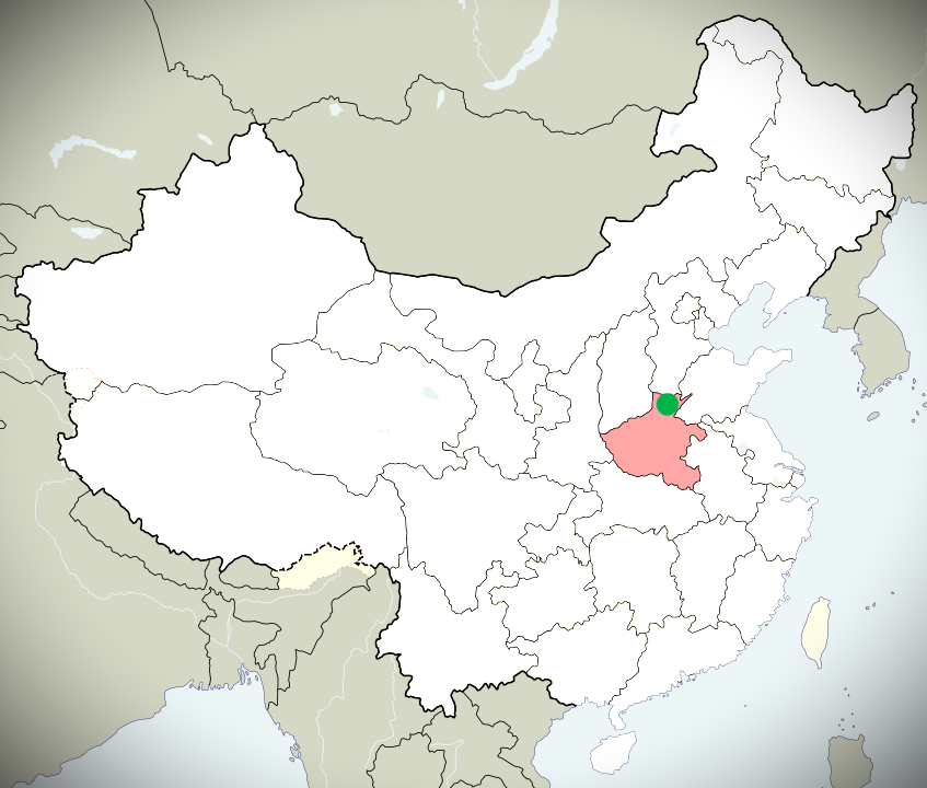 西高穴2号墓の所在地