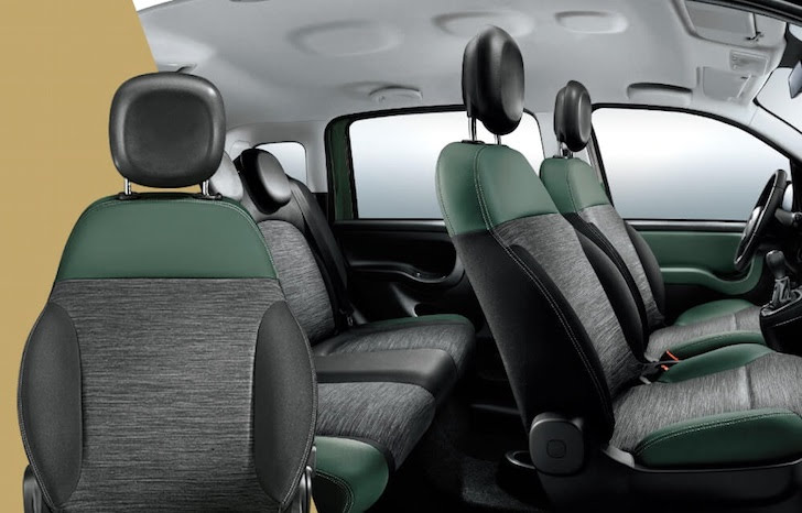英国版FIAT Panda 4&times;4の内装