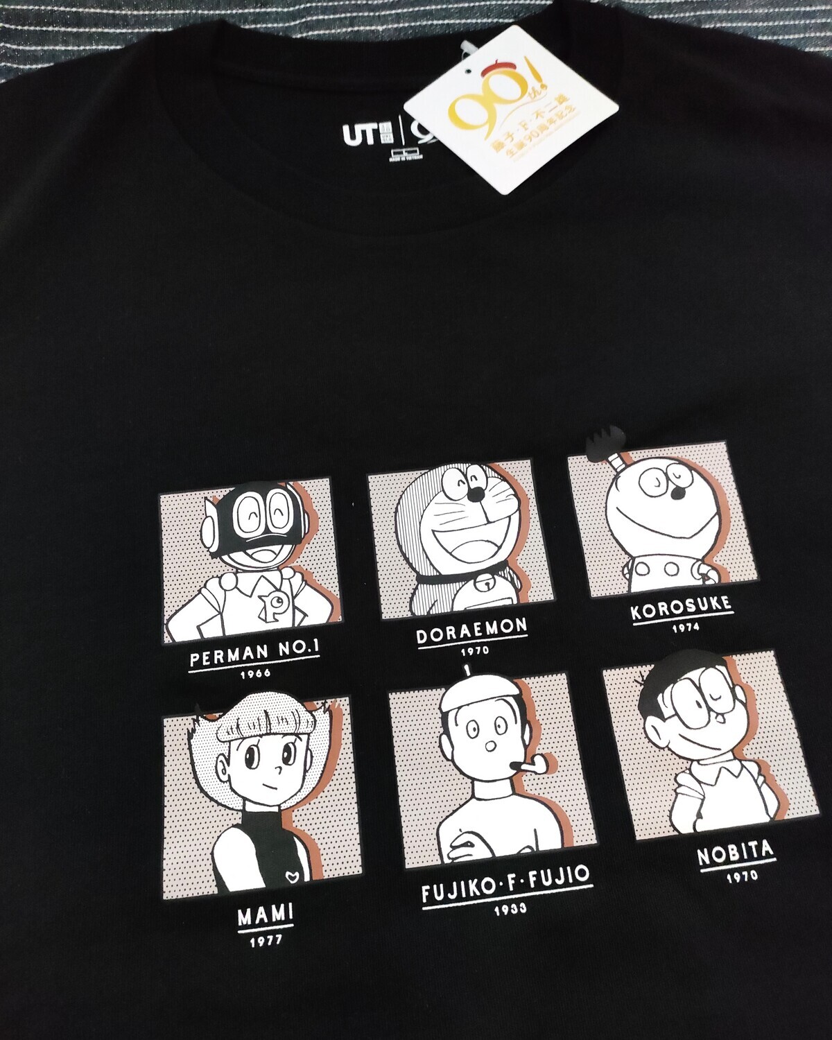 ユニクロから藤子・F・不二雄90th AnniversaryのグラフィックTシャツ
