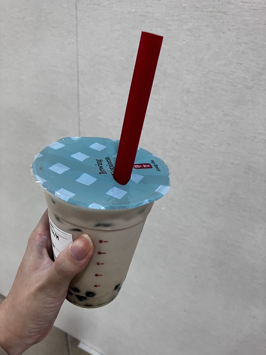 20241016タピオカを毎日飲んでいる - 潮汐記録帳