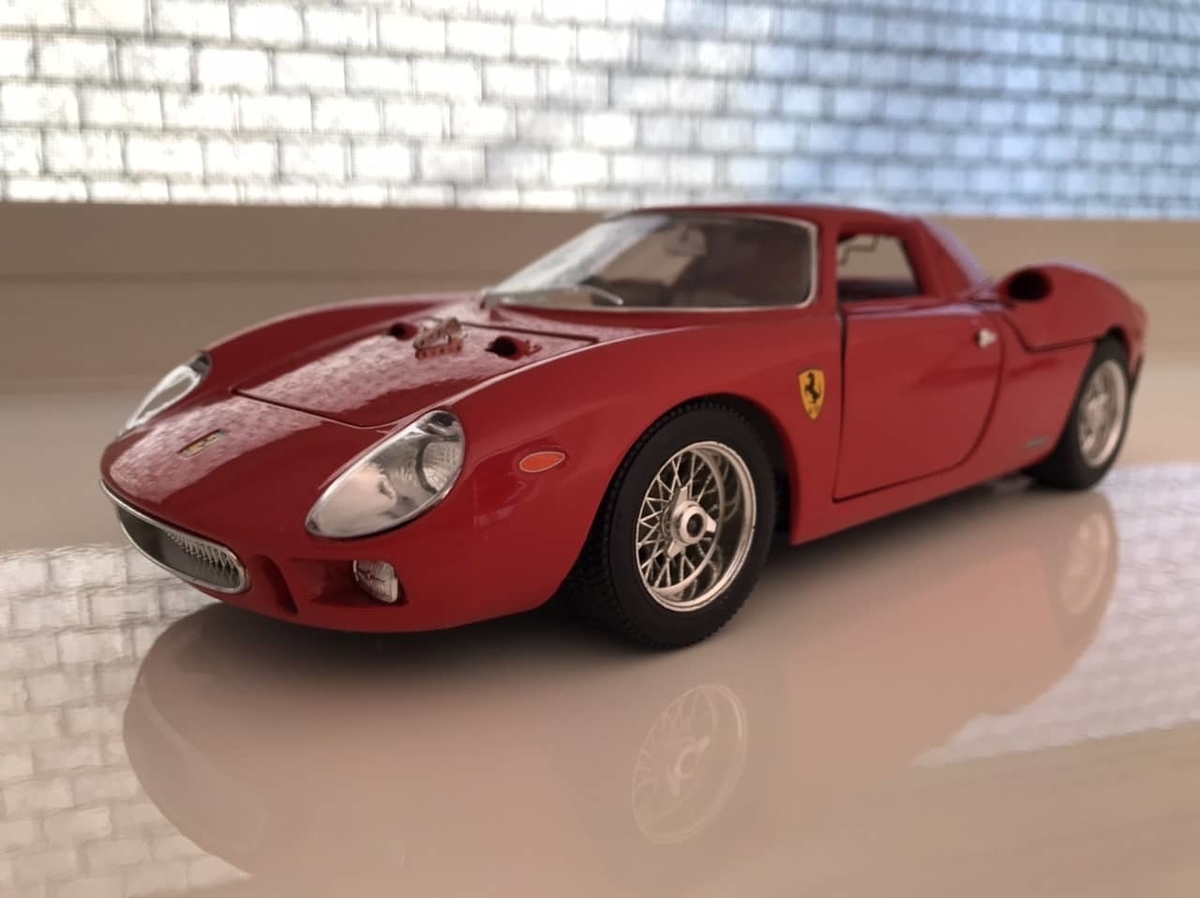 ブラーゴ フェラーリ250LM ミニカーでティーブレイク☕ vol.1 ～フェラーリ 250LM～ -