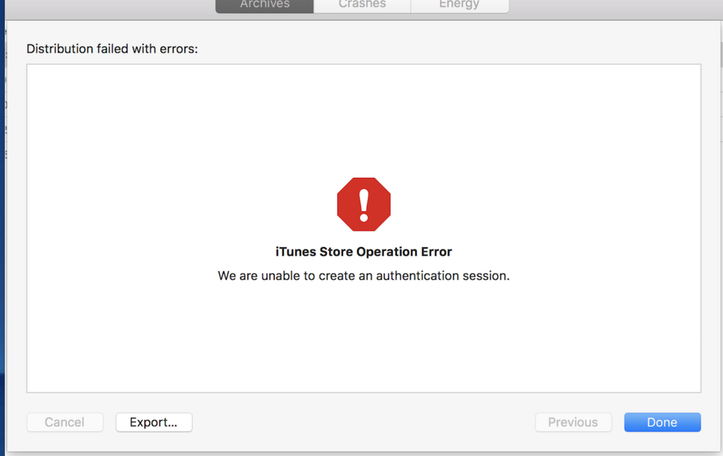 we are unable to create an authentication session 偏差値を上げる