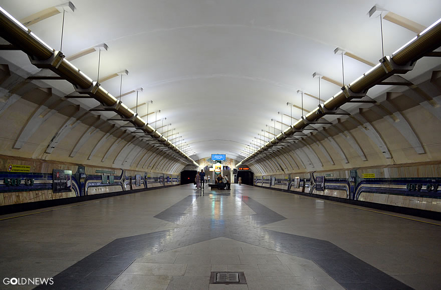 「チョルスー駅/CHORSU」(ウズベキスタン線) 【地下鉄】麗しきタシケントメトロの世界/Toshkent Metro Gallery