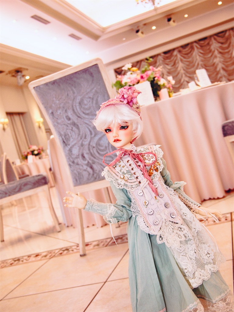 最終出品 アンティーク ドール SH KR ダブルネーム 初夏のドールとの