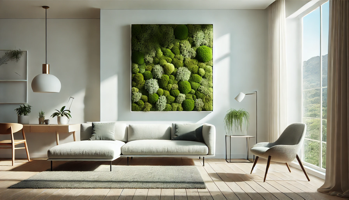 自然を壁に飾る：苔テラリウム壁面ディスプレイの魅力と作り方