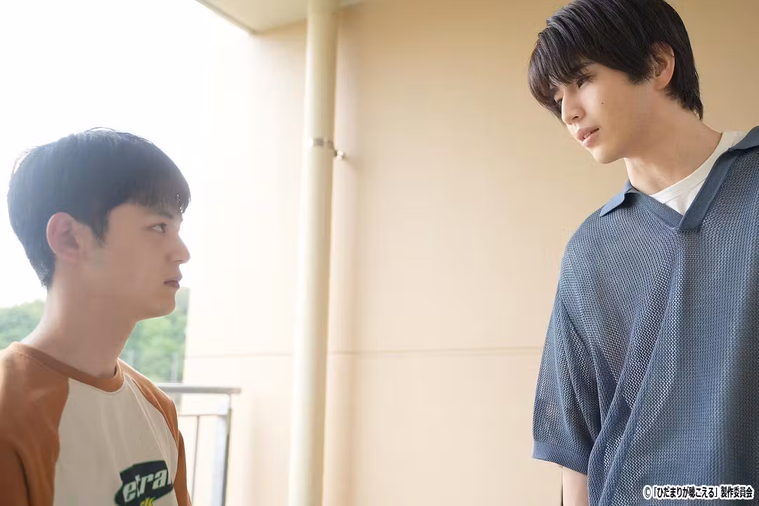想いをぶつけ合う太一（左）と航平（右）