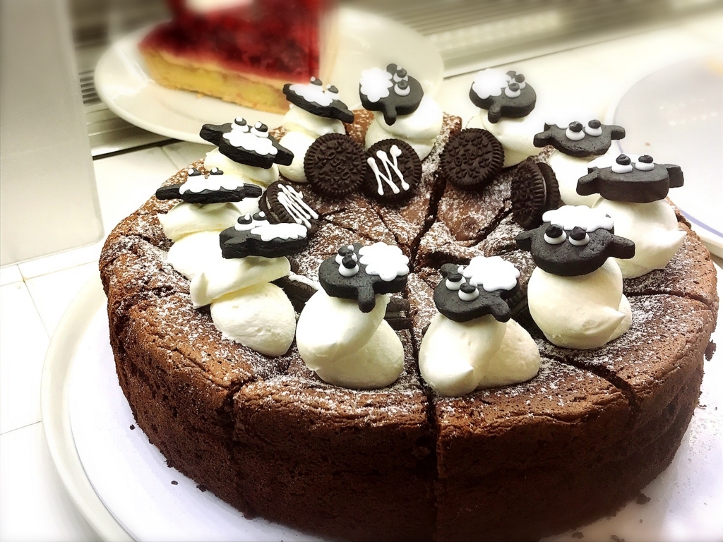 ひつじのショーンカフェのケーキ2