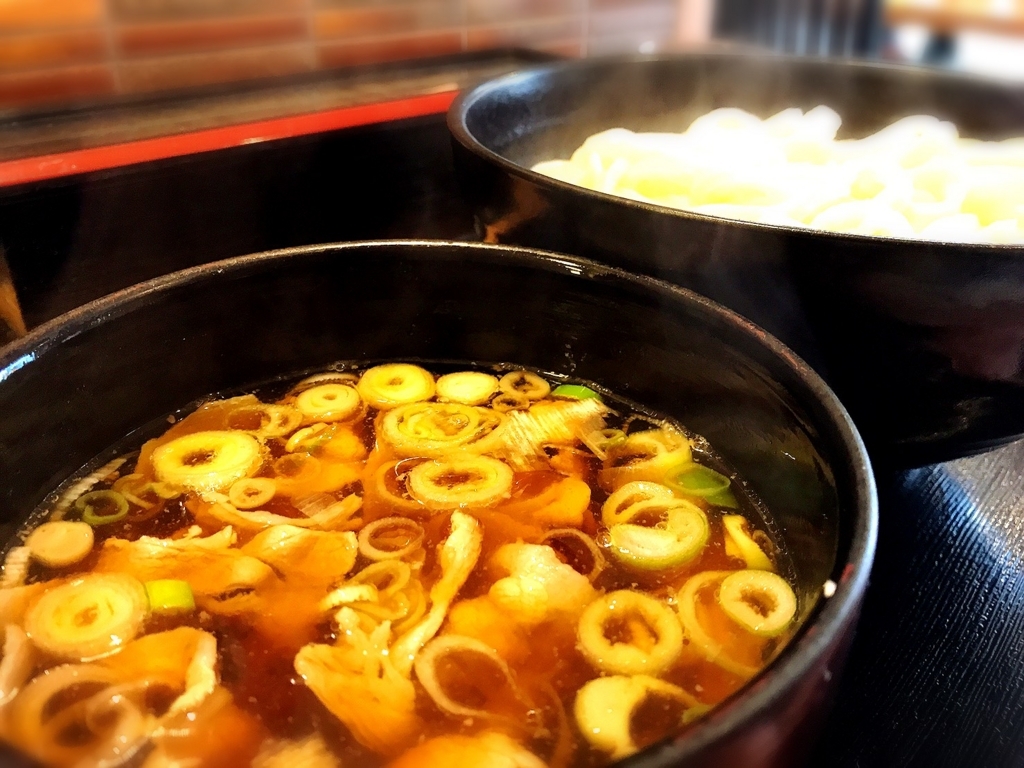 自家製うどん武吉志の肉汁つけうどん