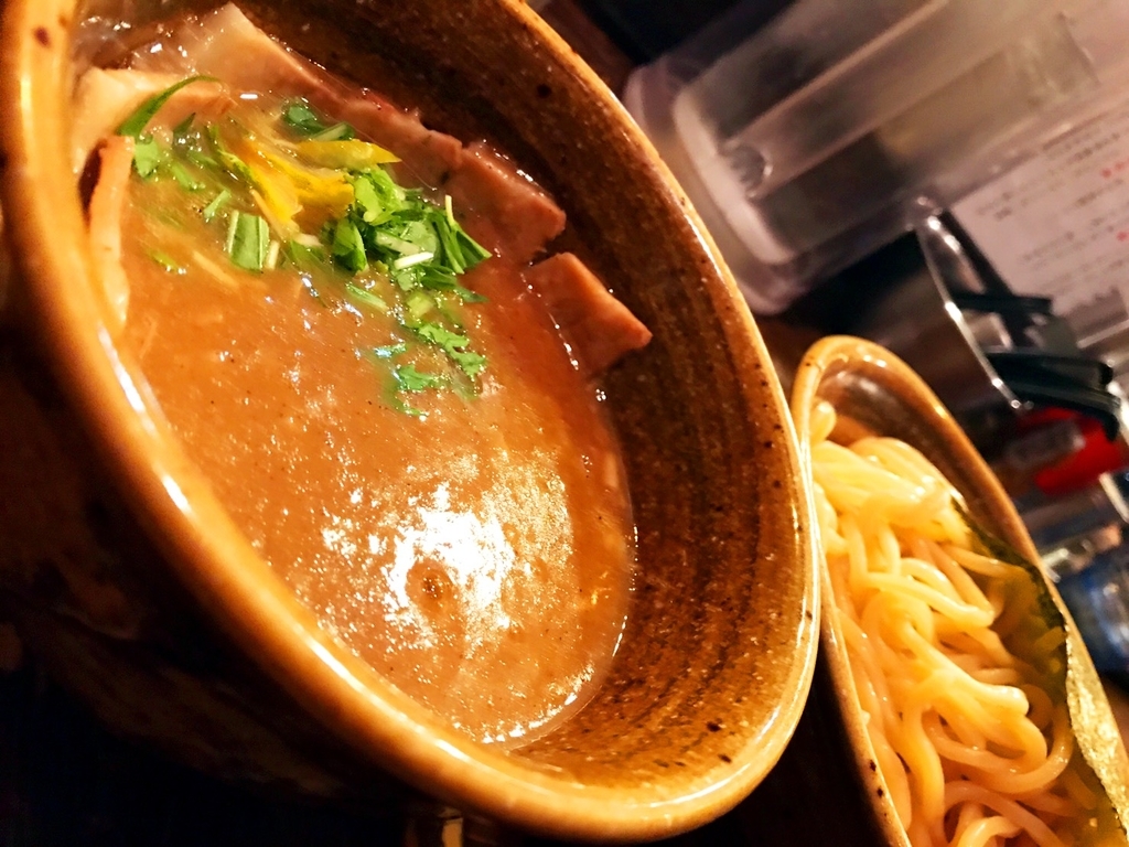 えん寺吉祥寺総本店のベジポタつけ麵1