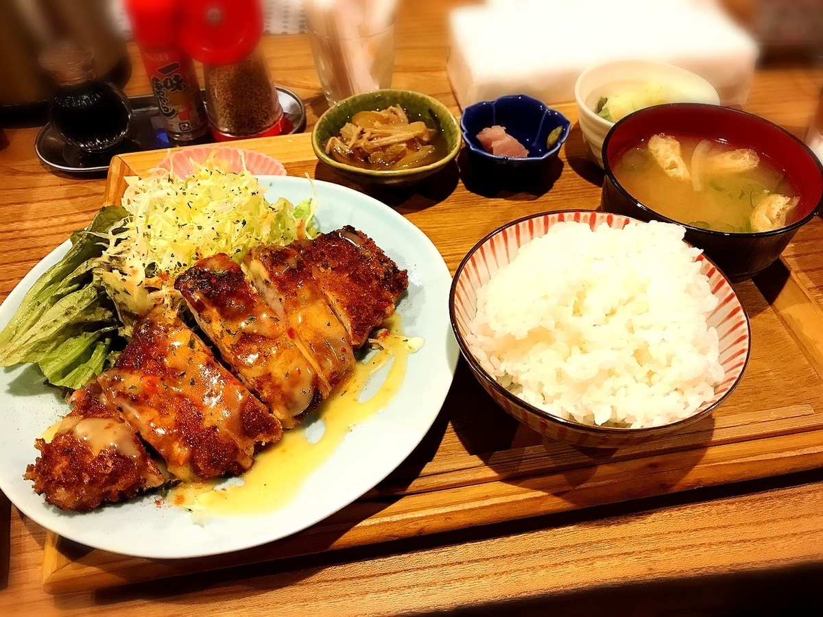 吉祥寺サンロードにある定食屋「もがめ食堂」