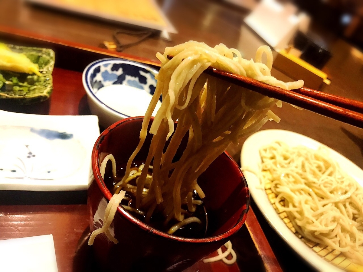 蕎喰いまとみの蕎麦