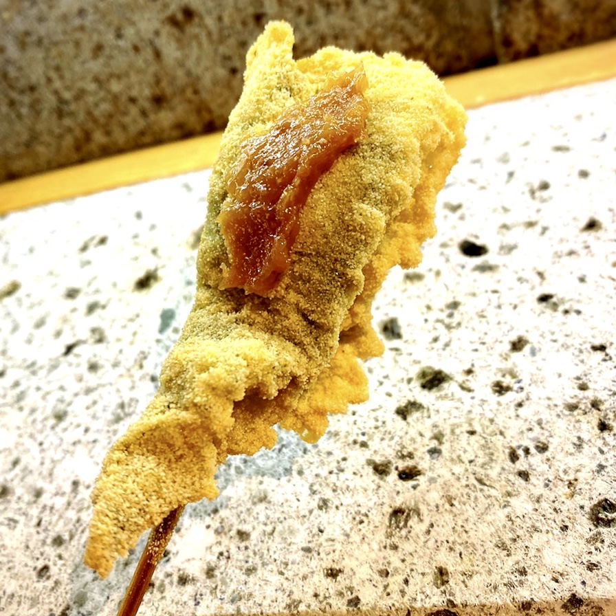 「串処 小林」でいただいた「串揚げ」”コース内（串揚げ）2
