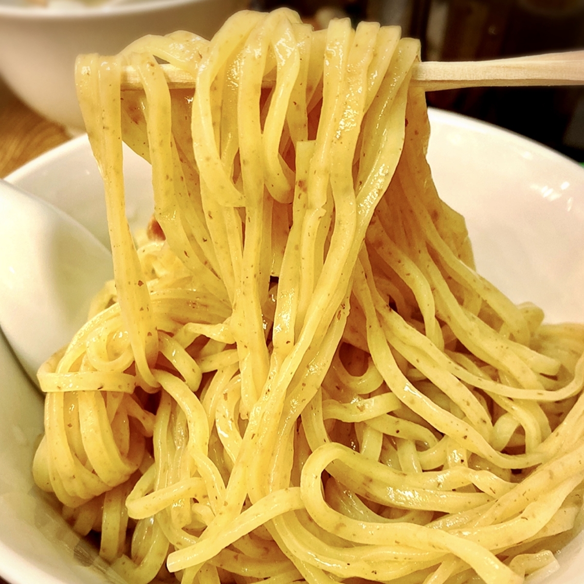 「鳳仙花 綱島店」でいただいた「金目鯛つけ麺」”850円（税別）2