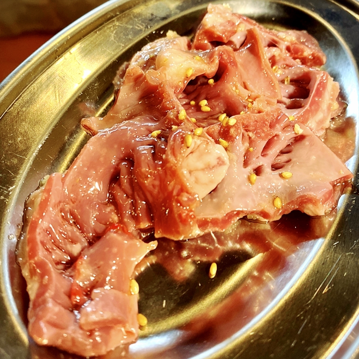 「吉祥寺ホルモン」でいただいた「こころのこり」”490円（税別）