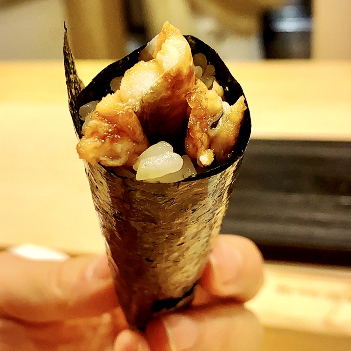 「鮨 詠心」でいただいた「おまかせコース」”18000円（税別）3