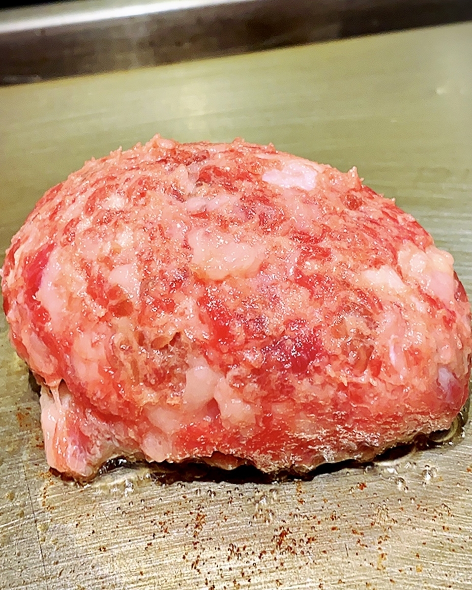「極味や 渋谷パルコ店」でいただいた「極味やハンバーグステーキ」”1199円(税込)