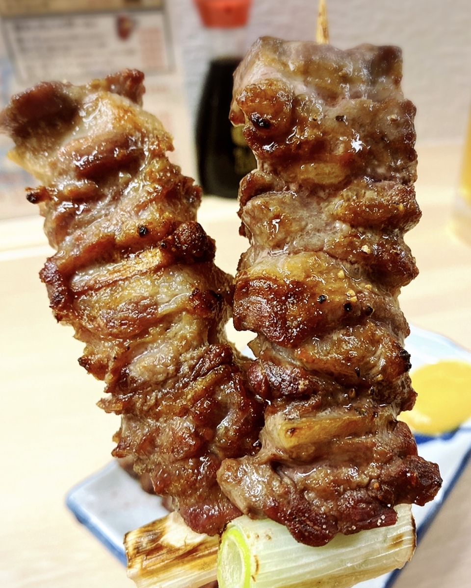 「おみっちゃん GEMS川崎」でいただいた「串焼きコース6本」”980円(税別)