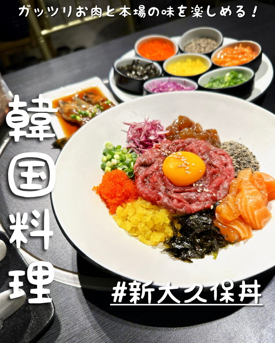 新大久保イケメン通りにある韓国料理屋のコスパ最高ランチ｜GOGIIYAGI