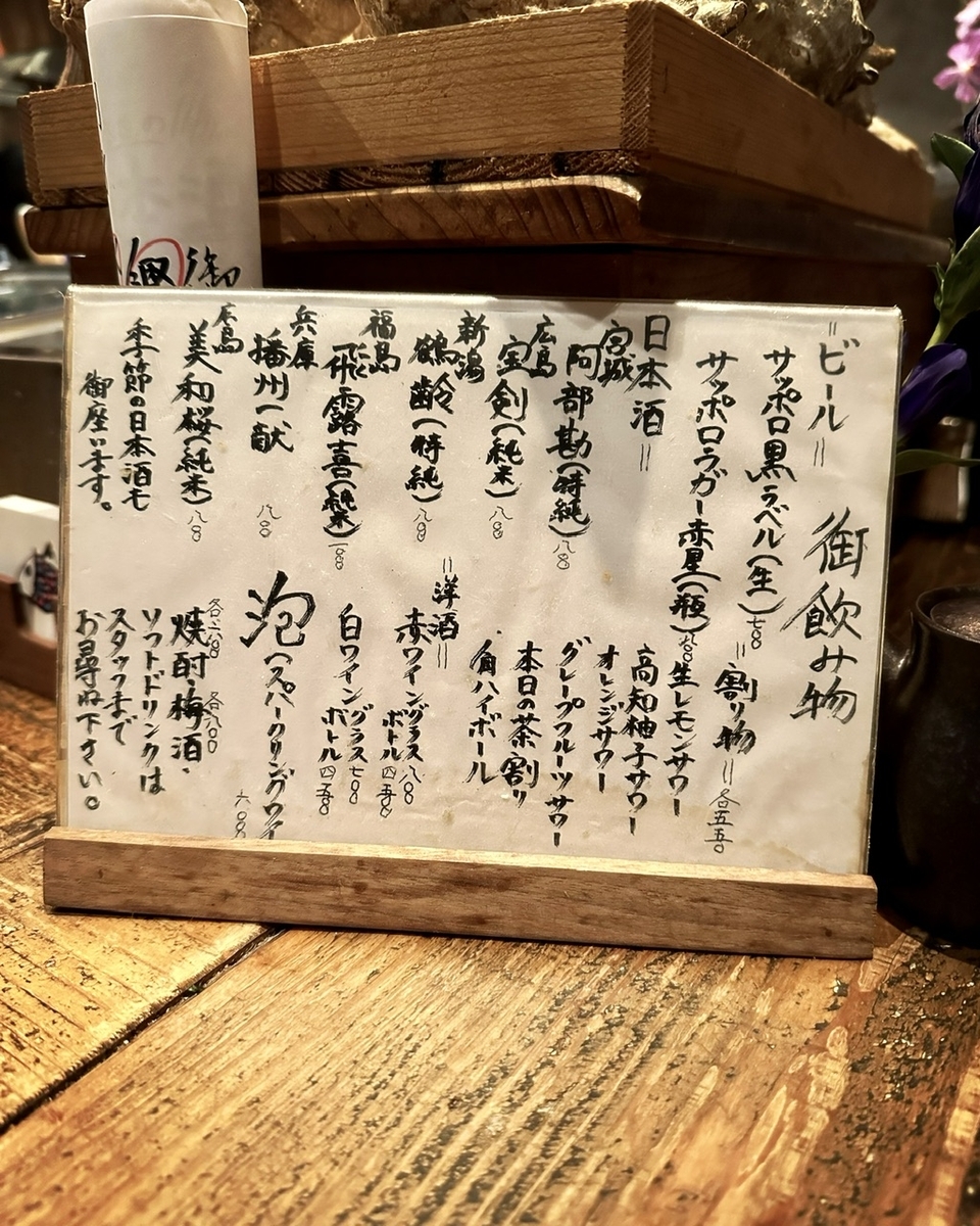 吉祥寺「鮮魚屋」の基本情報 店舗の場所とアクセス2