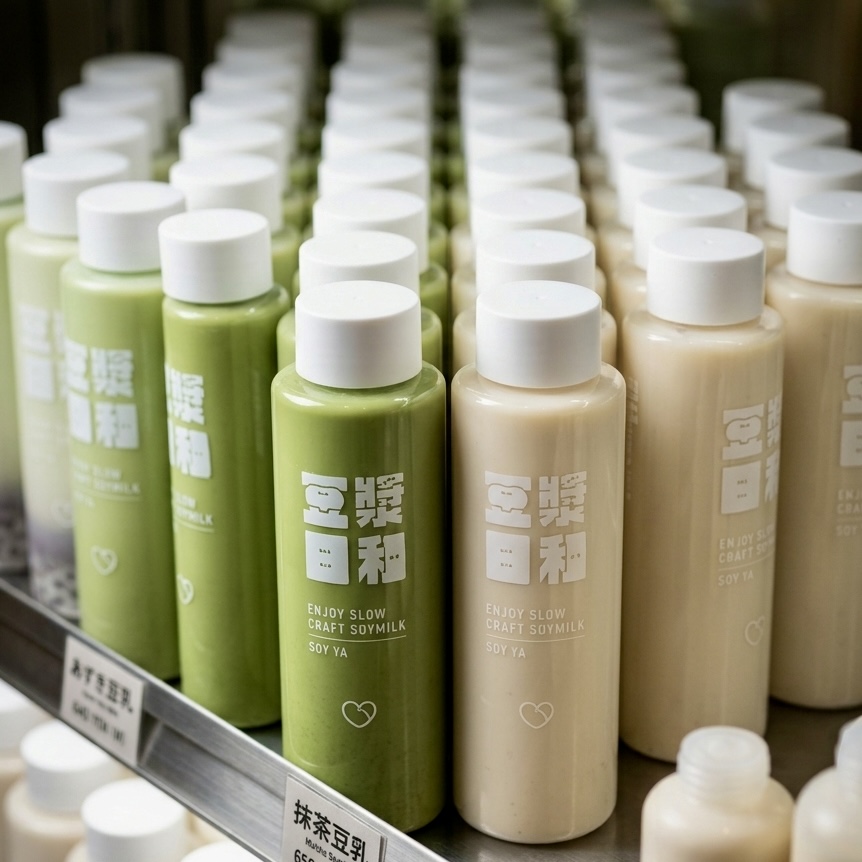 台湾仕込みのヘルシー抹茶豆乳ドリンク「二吉軒監修 豆漿日和」