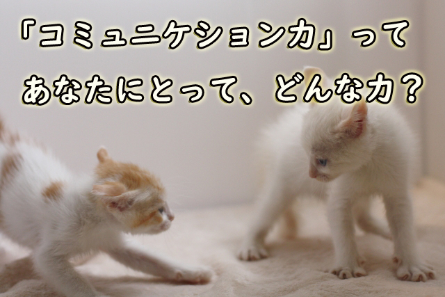 コミュニケーション力 どんな力?