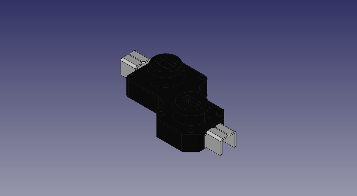 Kailh Choc V2 とソケットの 3D モデルを作った - koktoh の雑記帳