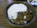 ししトロ丼（大手食堂）