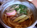 鴨肉うどん（凡蔵）