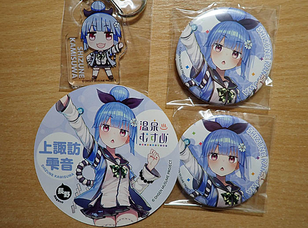 温泉むすめ ステッカー 上諏訪雫音 諏訪市観光案内所｜諏訪観光協会