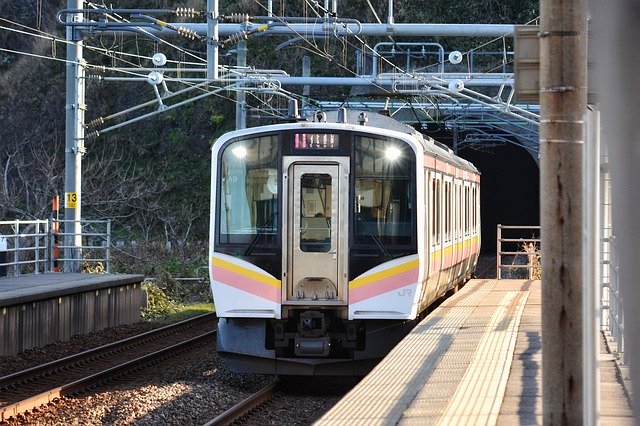 通学に使う電車のイメージ