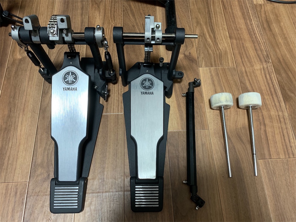 機材レビュー その1 ドラム用ツインペダル YAMAHA DFP8500C - ひとり
