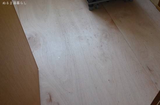 Diy 洗面所床を 置くだけフロアタイル に張り替えました ぬるま湯暮らし