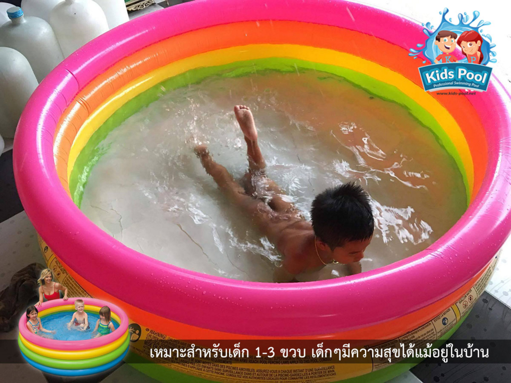 สระน้ำเป่าลม Intex 6 ฟุต