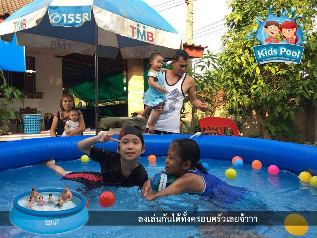 สระน้ำเป่าลม Intex Easy Set 12 ฟุต