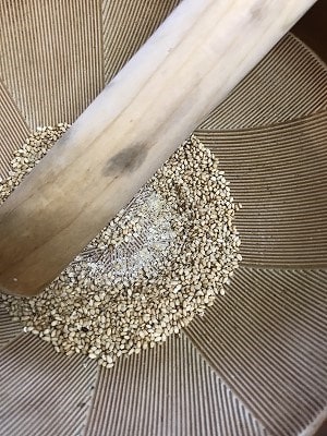 すり鉢で冷や汁作る - こもれびの日記