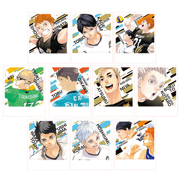 販売商品一覧】ハイキュー!! 8年半ありがとうフェア inジャンプ