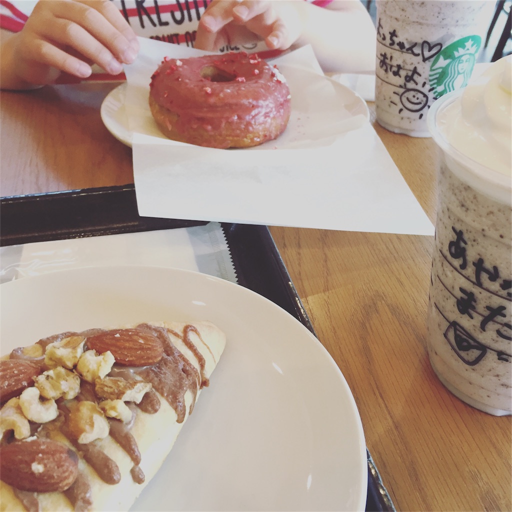 スタバで朝食をとりました アラサーのブログ