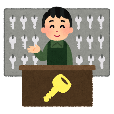 写真画像サイズ ｓｍｌとイラスト画像 こんかじ 扉の鍵