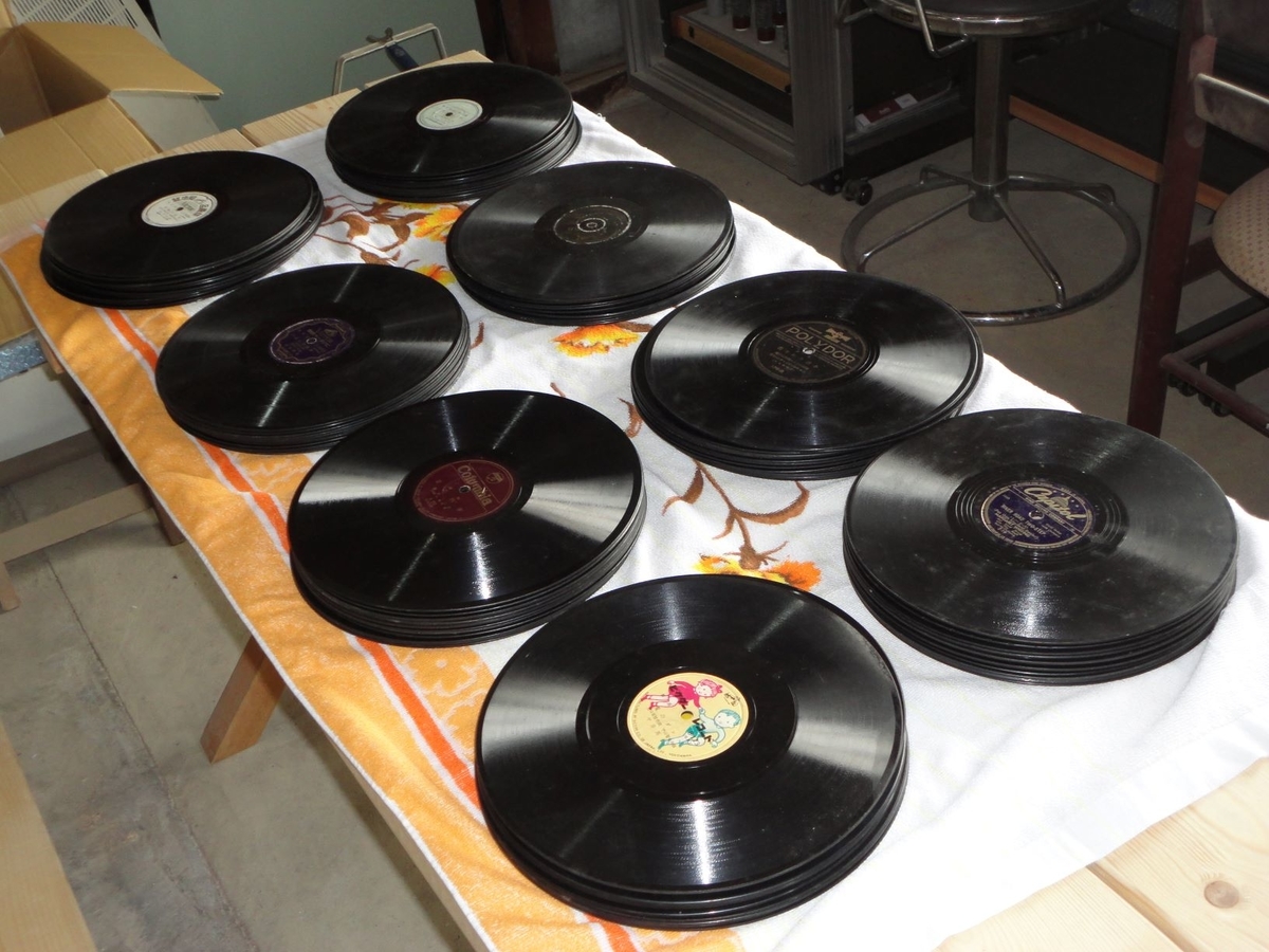 SPレコード盤の分類・保管作業 - 工作工房製作奮闘記