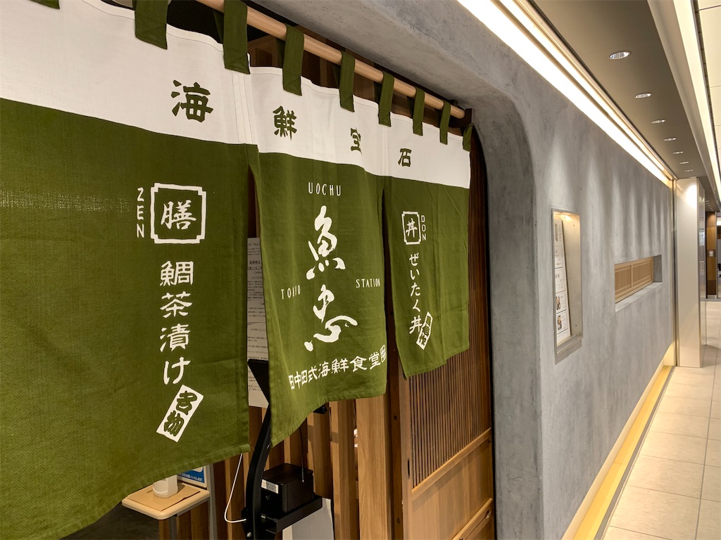 美味しいは正義 田中田式海鮮食堂 魚忠 東京駅 ズボラ美容研究室
