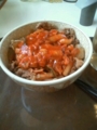 すき家のキムチ牛丼