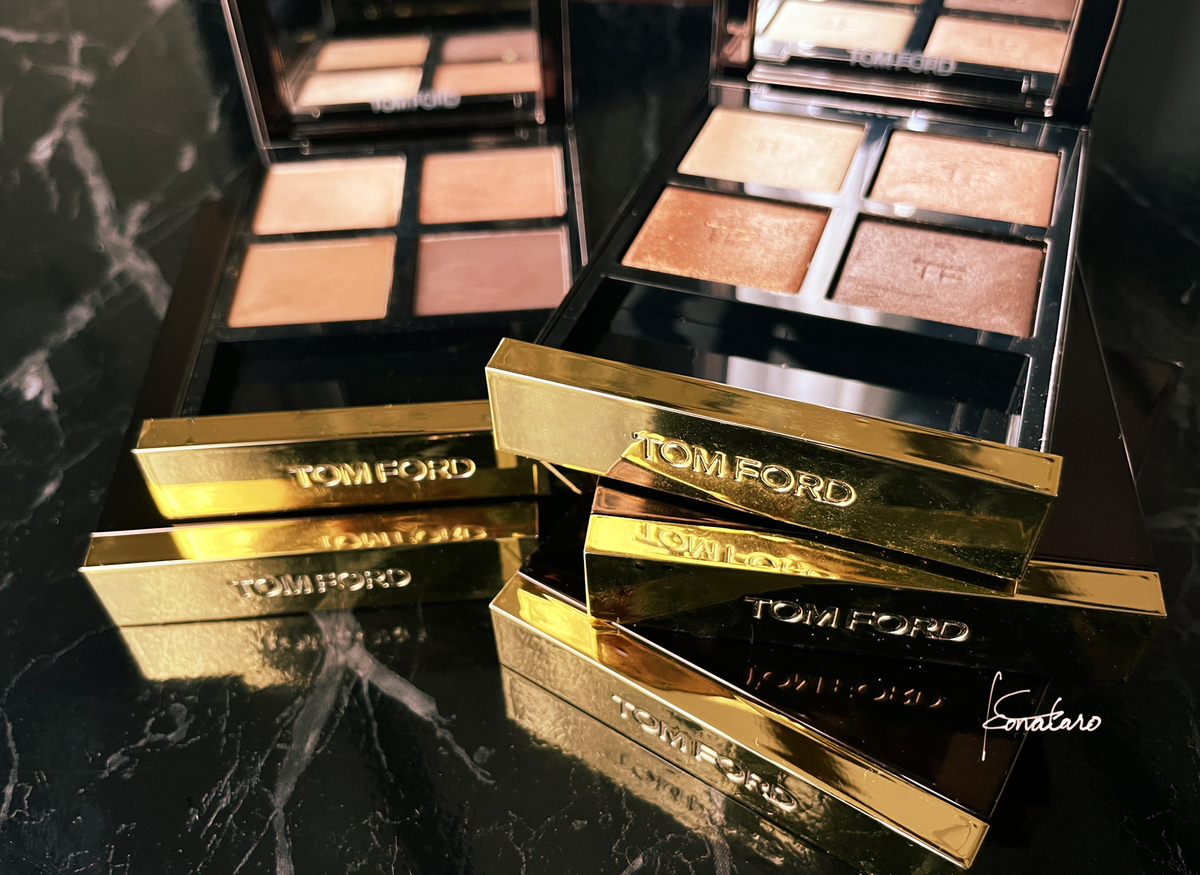 トムフォード|アイカラークォード5種スウォッチ【TOM FORD】 - 粉