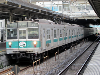 ありがとう203系＠柏駅