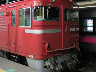 ED75 777＠青森駅（2011/10/08）