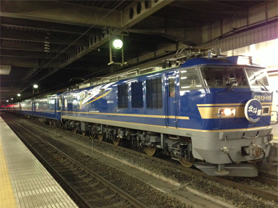 寝台特急北斗星（EF510-515）＠仙台駅（2012/11/24）