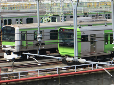 山手線E235系＠東京総合車両センター