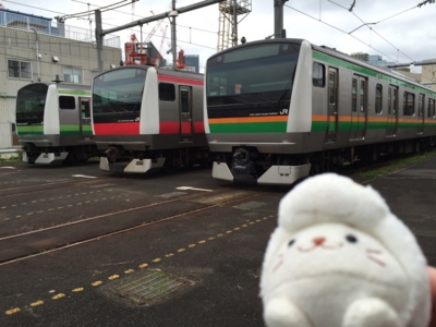 Ｅ233系展示＠東京総合車両センター